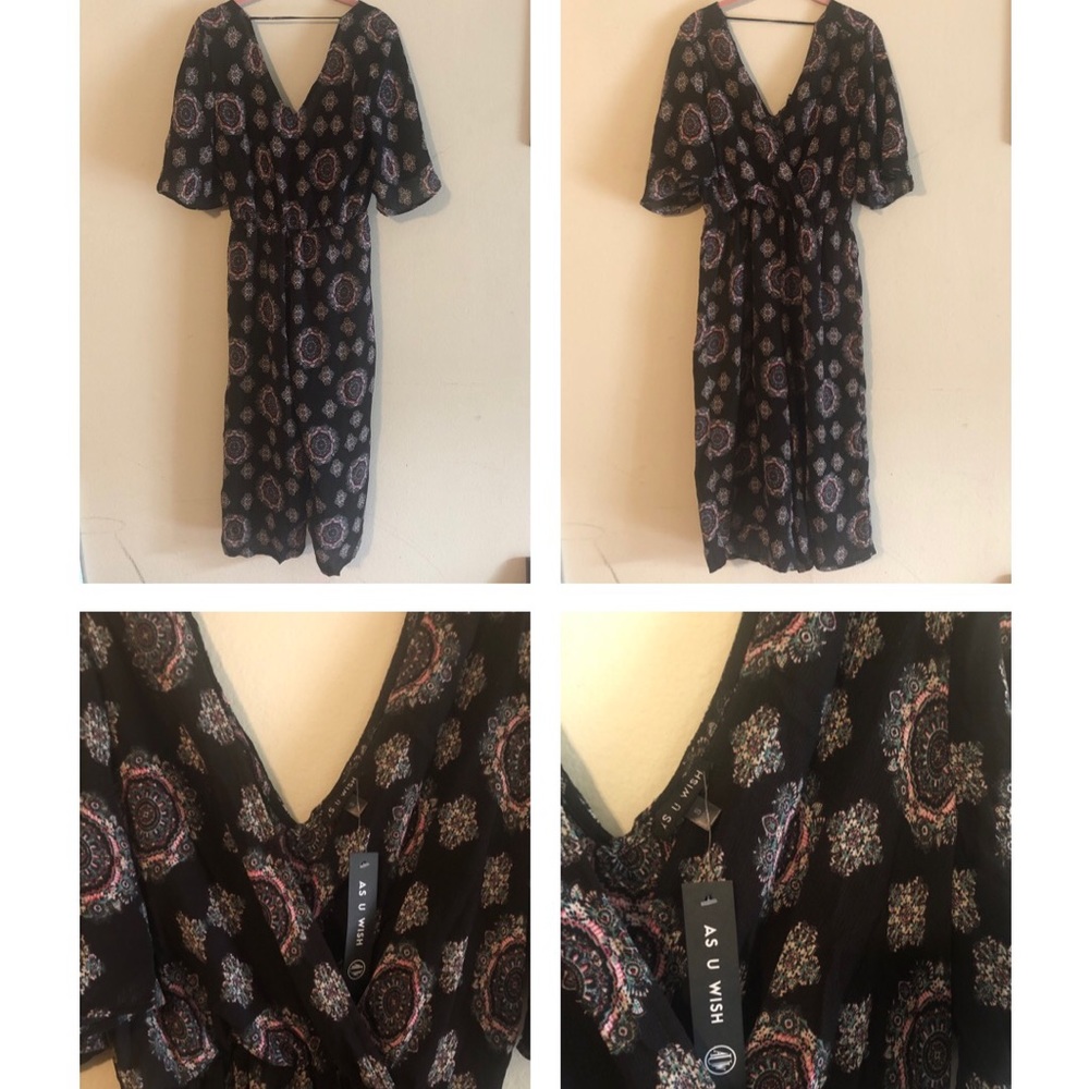 Patterned jumpsuit